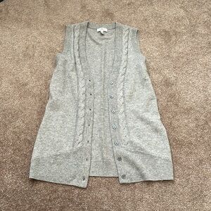 NWOT Joie Knit Vest; 50% Merino Wool 50% Cashmere